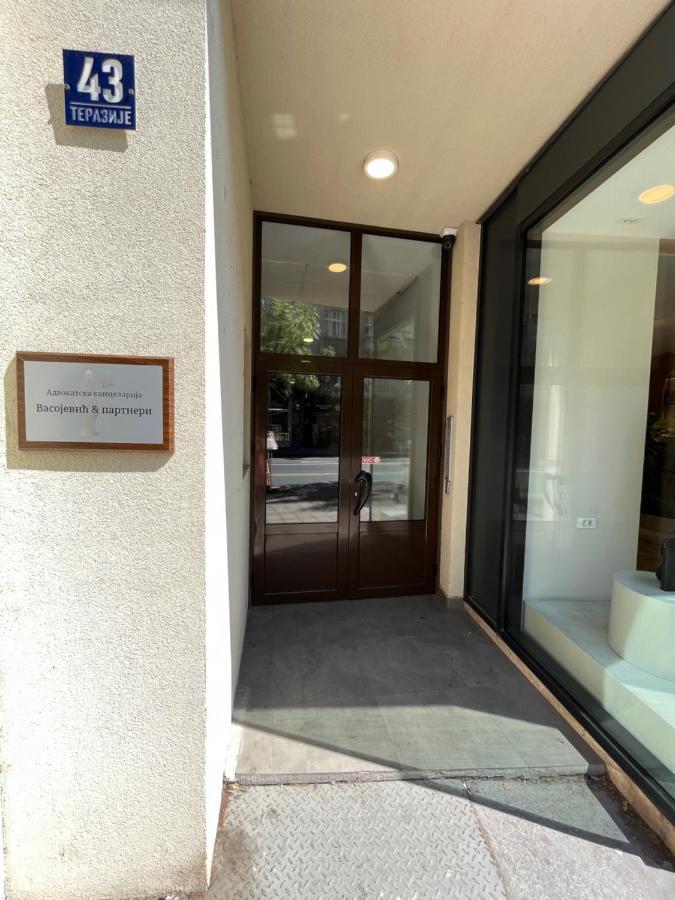 Terazije Square Lux Apartment Belgrad Dış mekan fotoğraf